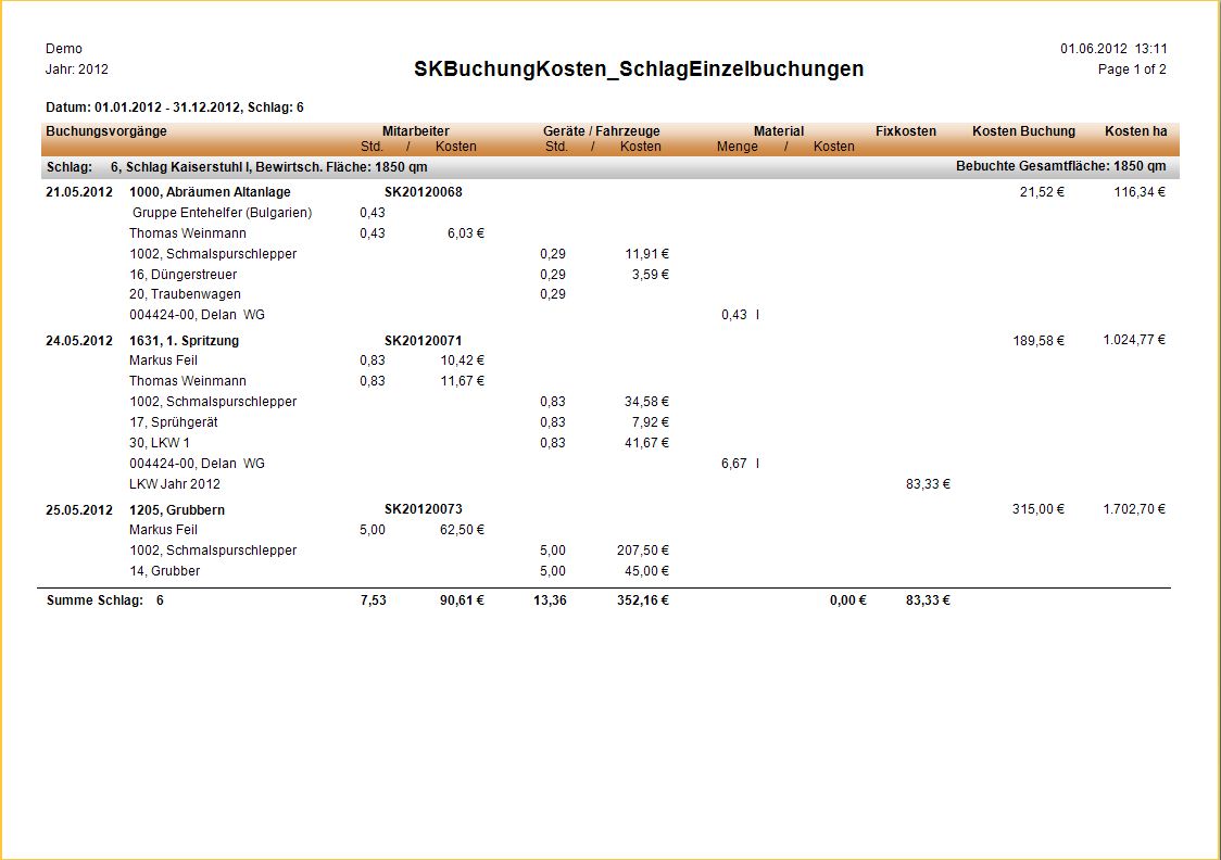 Auswertungen_Einzelbuchung_Schlag