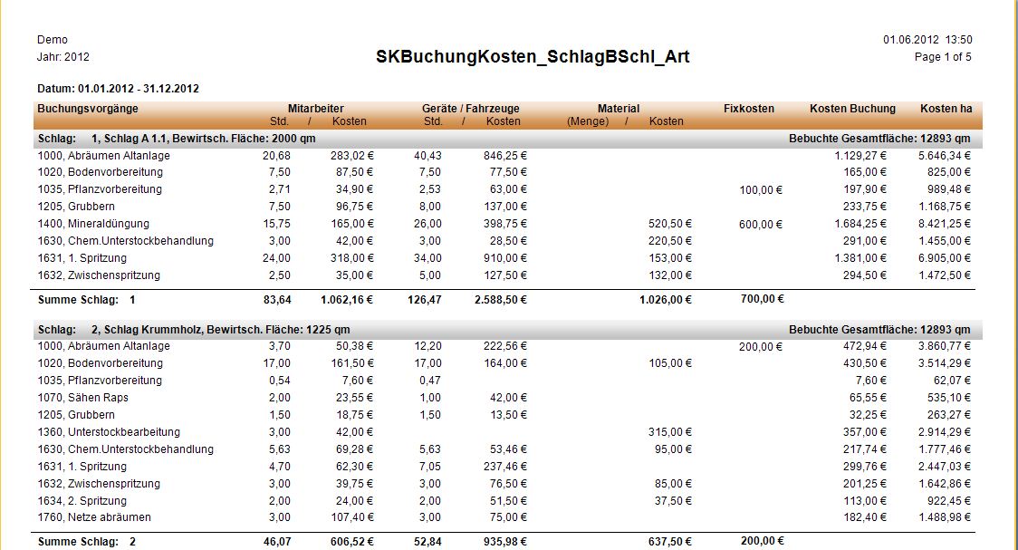 Auswertungen_Buchungsschlüssel_Schlag